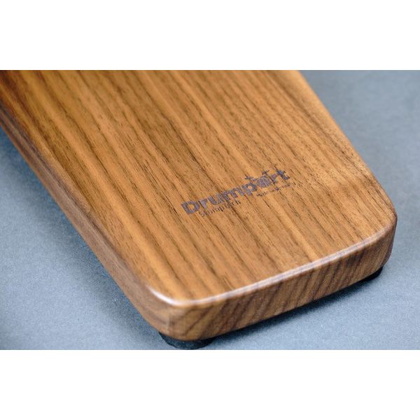 Drumport StompTech Wood Kick Walnut