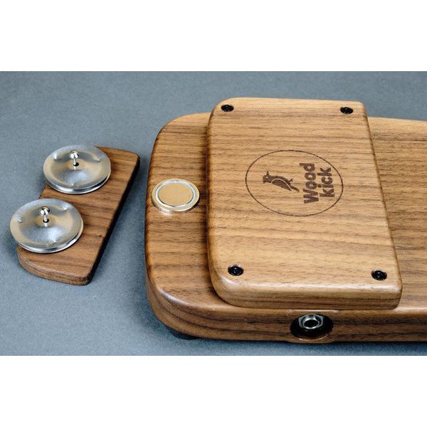 Drumport StompTech Wood Kick Walnut