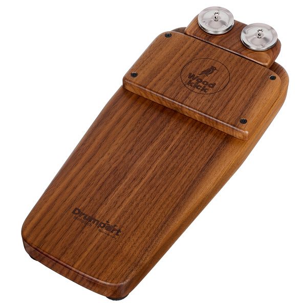 Drumport StompTech Wood Kick Walnut