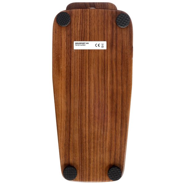 Drumport StompTech Wood Kick Walnut