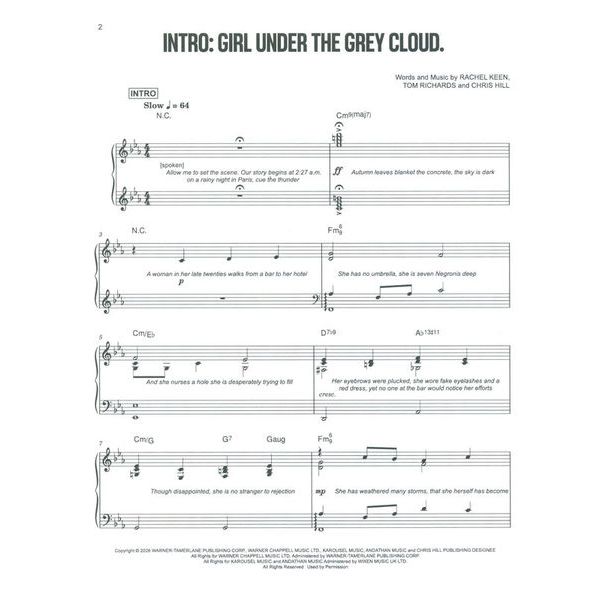 Hal Leonard Raye Thus Music May Contain
