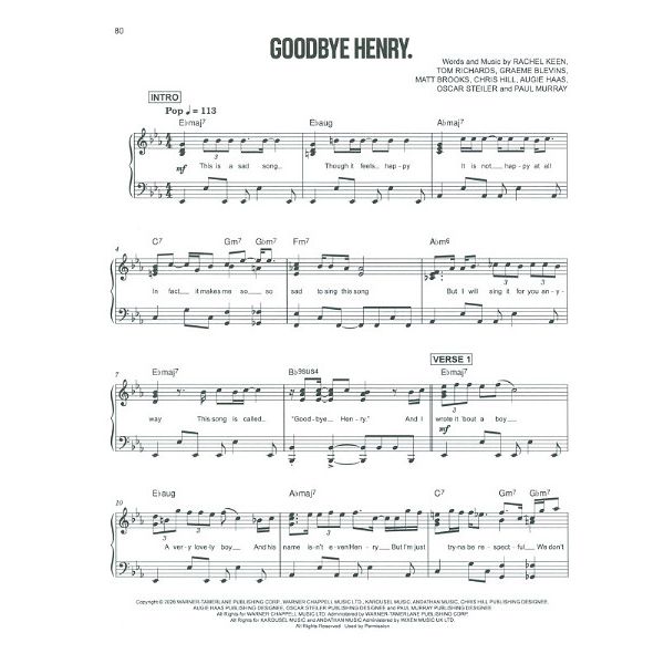 Hal Leonard Raye Thus Music May Contain