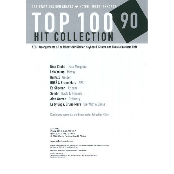 Music Factory Top 100 Hit Collection 90