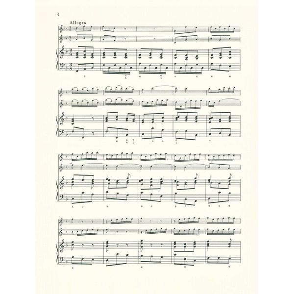 Schott Händel Sonate F-Dur