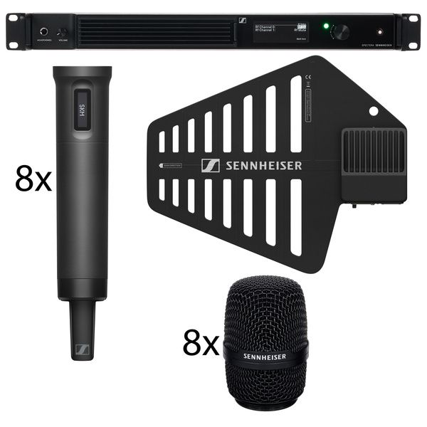 Sennheiser Spectera 8xSKM 9004 UHF Bundle