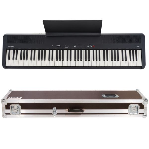 Roland FP-40 BK Case Bundle