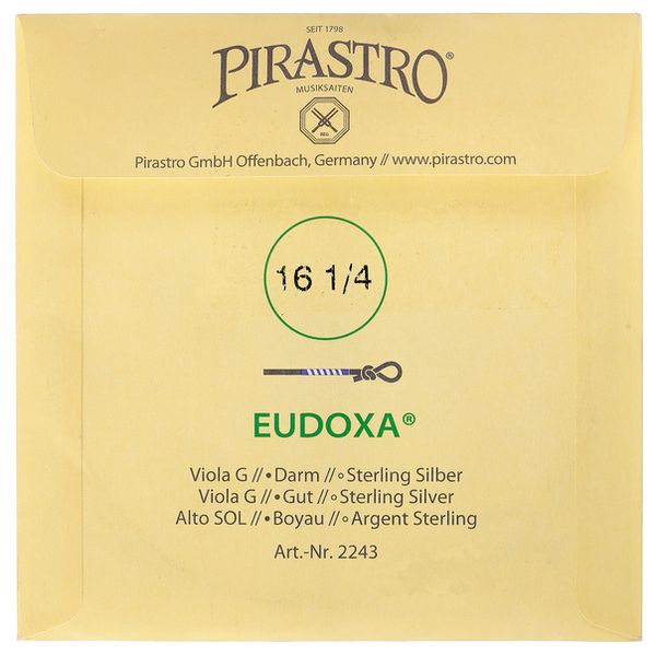 Pirastro Eudoxa G Viola 16 1/4