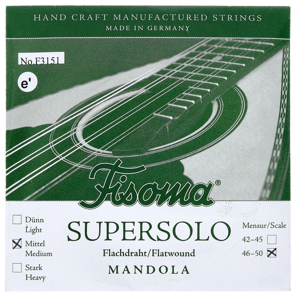 Fisoma F3151M Mandola E-Strings 46/50