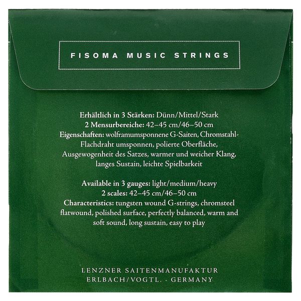 Fisoma F3151M Mandola E-Strings 46/50