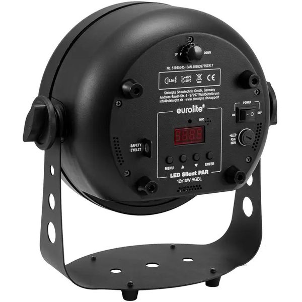 Eurolite LED Silent Par 12x10W RGBL