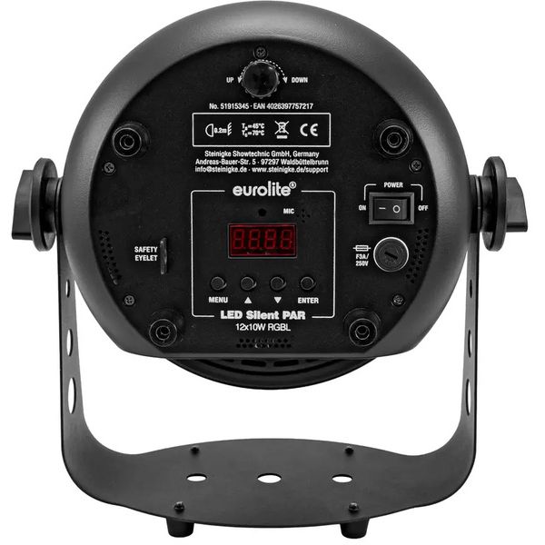 Eurolite LED Silent Par 12x10W RGBL