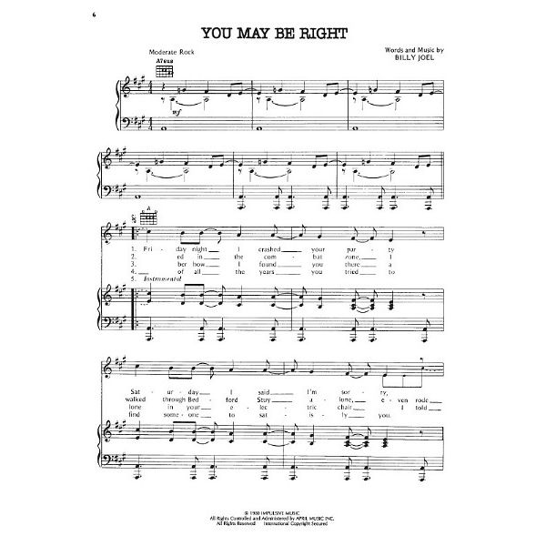 Hal Leonard Billy Joel Complete 2