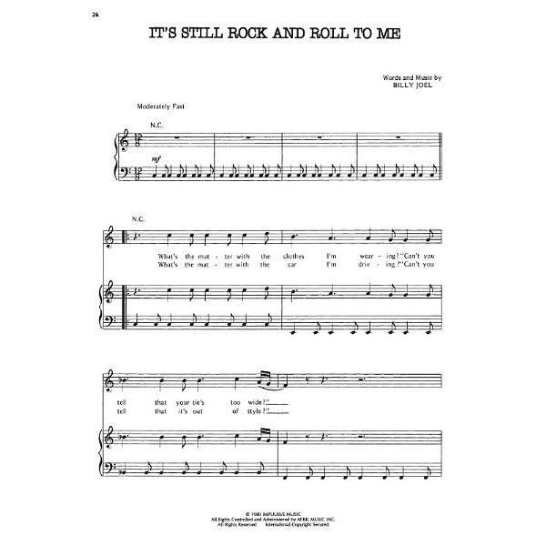 Hal Leonard Billy Joel Complete 2