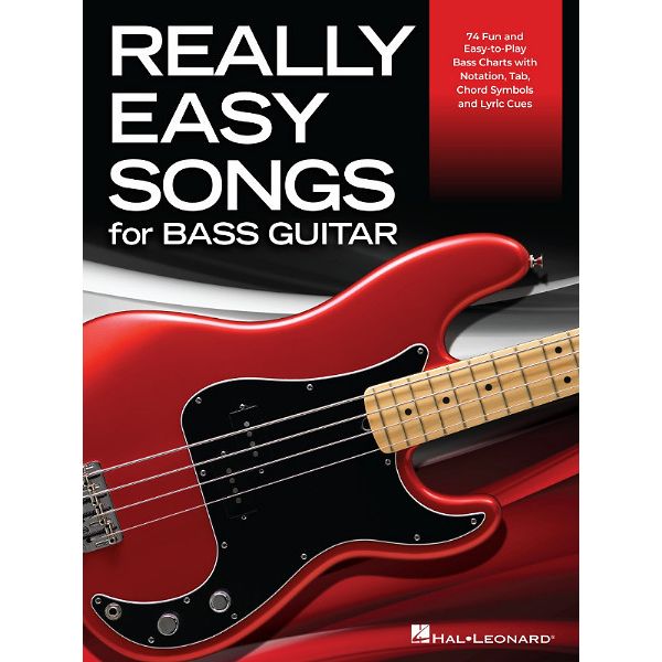 Hal Leonard Really Easy Songs For Bass
