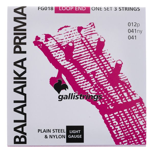 Galli Strings FG018 Prim Balalaika Strings