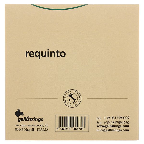Galli Strings RE600 Requinto Strings