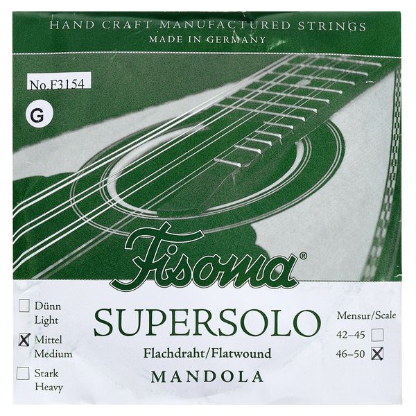 Fisoma F3154M Mandola G-Strings 46/50