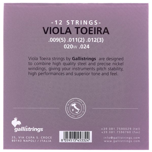Galli Strings FG013 Viola Toeira Strings
