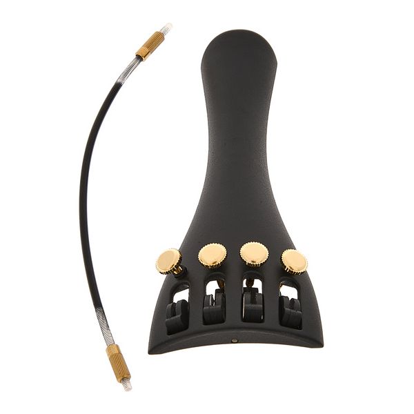 Wittner Tailpiece Violin 4/4 Gold Scr.