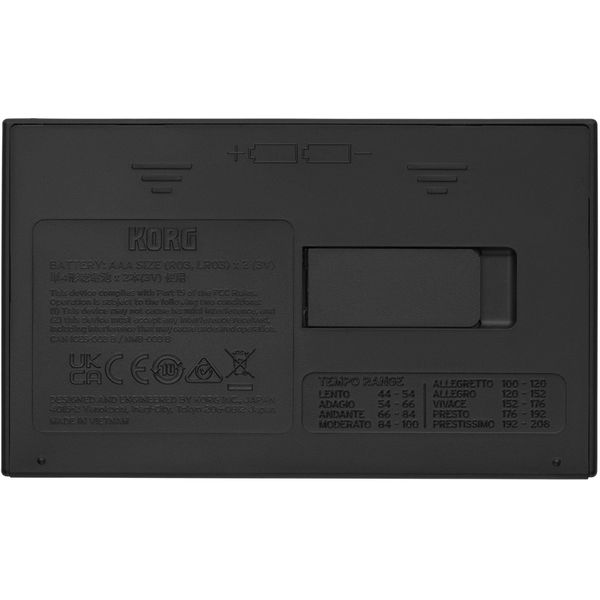 Korg TN-1 Chromatic Tuner Black