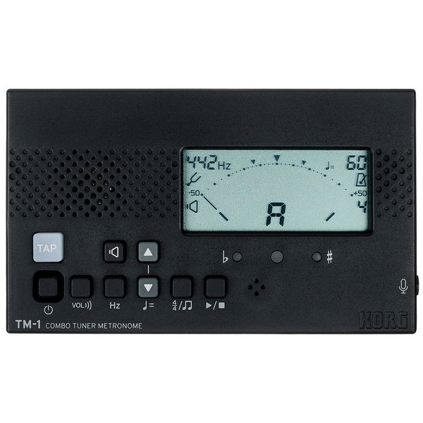 Korg TM-1 Chromatic Tuner Black