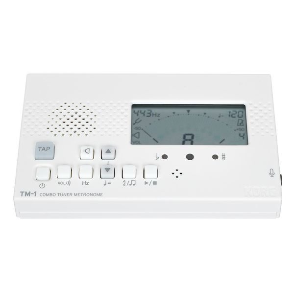 Korg TM-1 Chromatic Tuner White