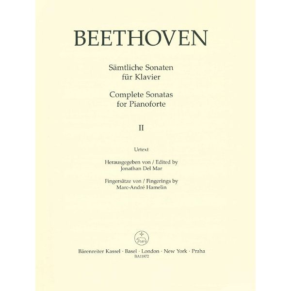 Bärenreiter Beethoven Sämtliche Sonaten II