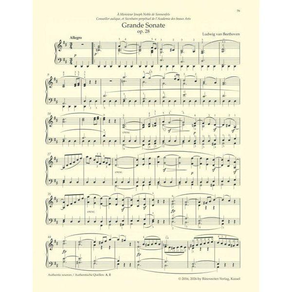 Bärenreiter Beethoven Sämtliche Sonaten II