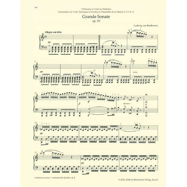 Bärenreiter Beethoven Sämtliche Sonaten II