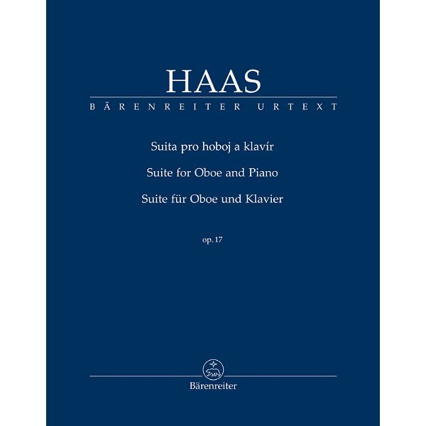 Bärenreiter Haas Suite für Oboe op.17