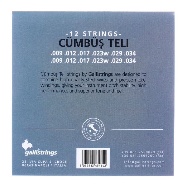 Galli Strings CU012 Cümbüs Teli Strings
