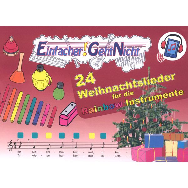 LeuWa-Verlag 24 Weihnachtslieder Rainbow