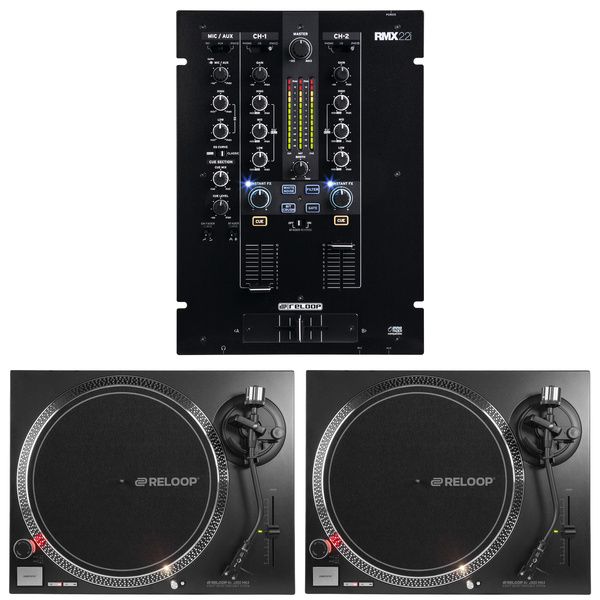 Reloop RMX-22i RP 2000 USB MK4 Bundle