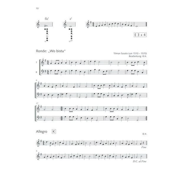Schott Tenorblockflötenbuch