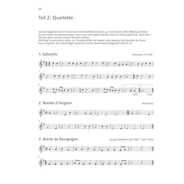 Schott Tenorblockflötenbuch