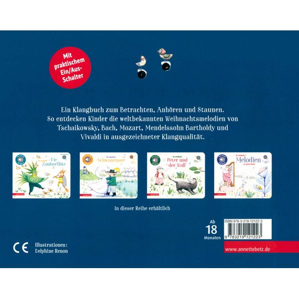 Annette Betz Verlag Ich entdecke Weihnachtsmelodie