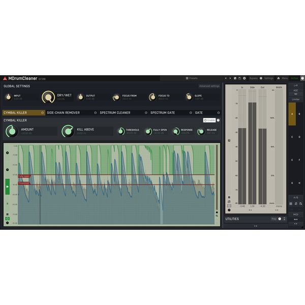 MeldaProduction MDrumCleaner