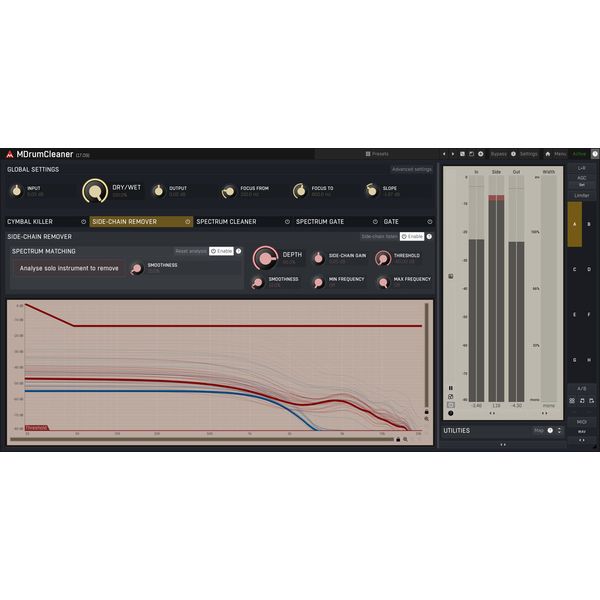 MeldaProduction MDrumCleaner
