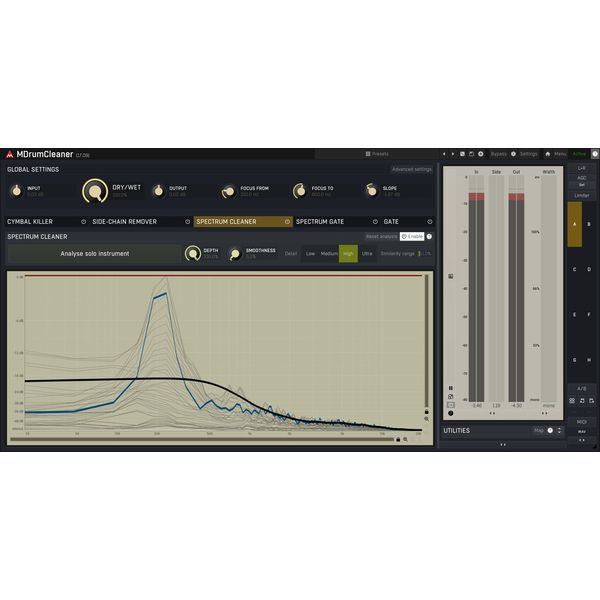 MeldaProduction MDrumCleaner