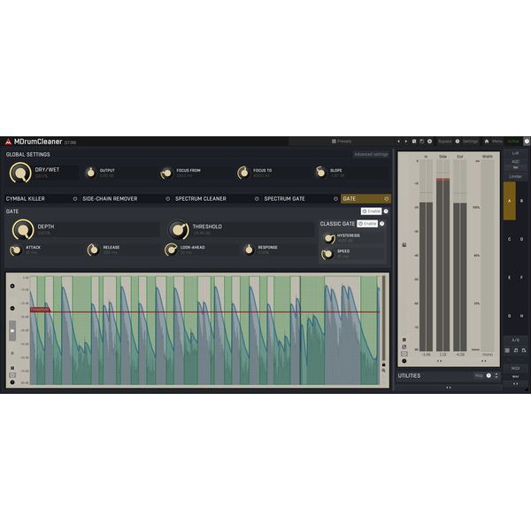 MeldaProduction MDrumCleaner