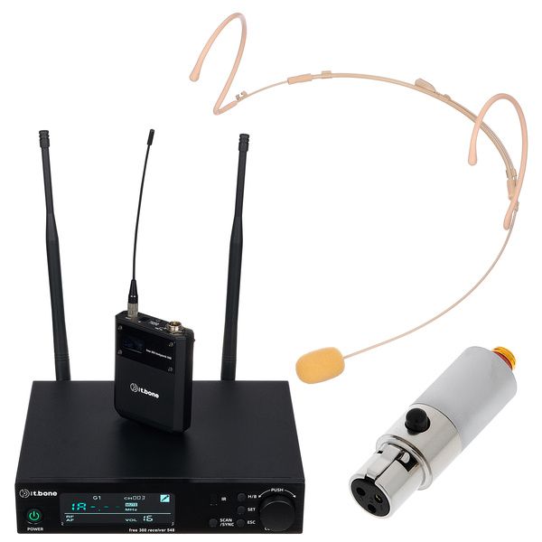 the t.bone free 300 548 HeadmiKe Pro BG