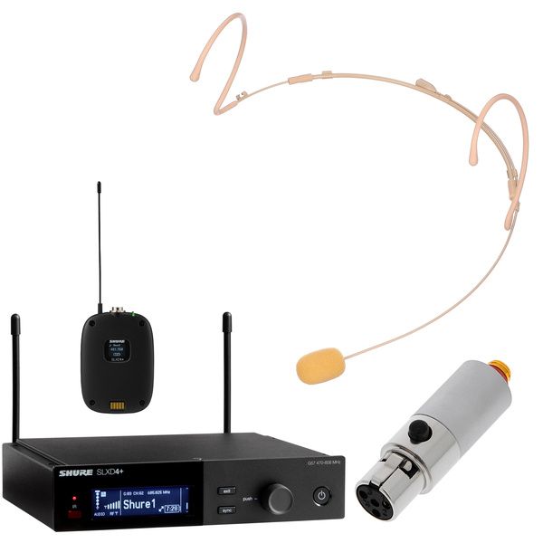 Shure SLXD14+E S50 HeadmiKe Pro BG