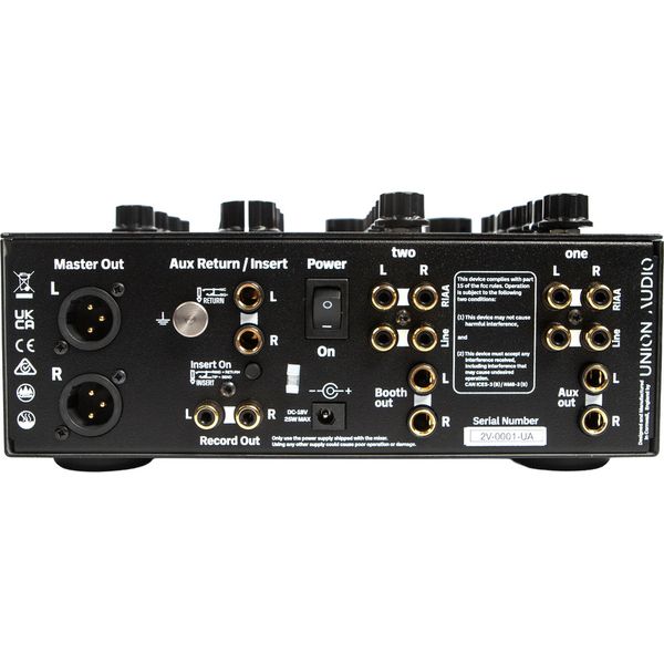 Union Audio two.valve Rotary Mixer