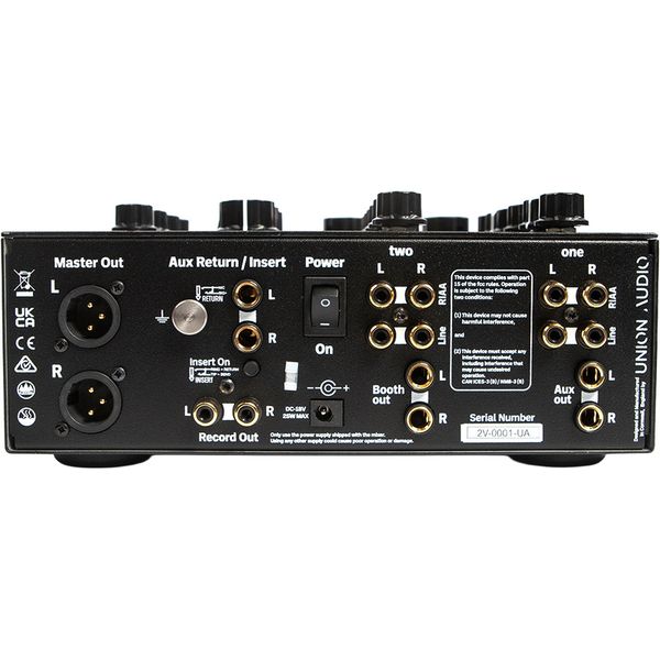 Union Audio two.valve Rotary Mixer
