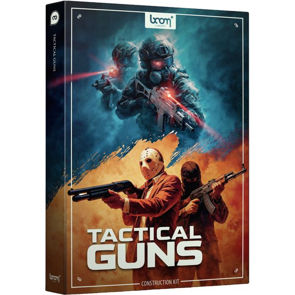 BOOM Library Tactical Guns Construction Kit