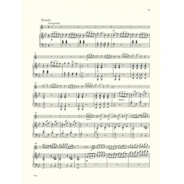 International Music Company Vanhal Sonate B-Dur Clarinet