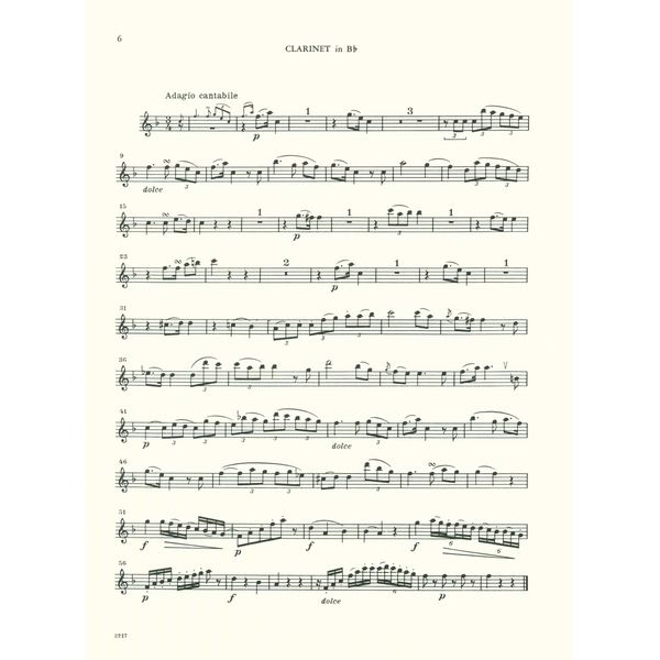 International Music Company Vanhal Sonate B-Dur Clarinet