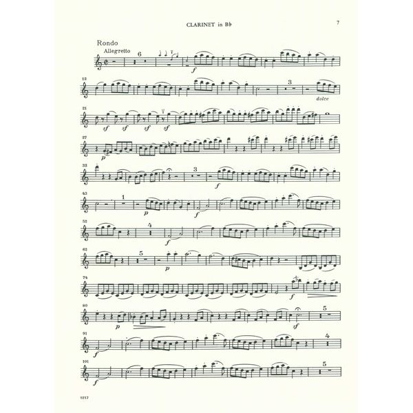 International Music Company Vanhal Sonate B-Dur Clarinet