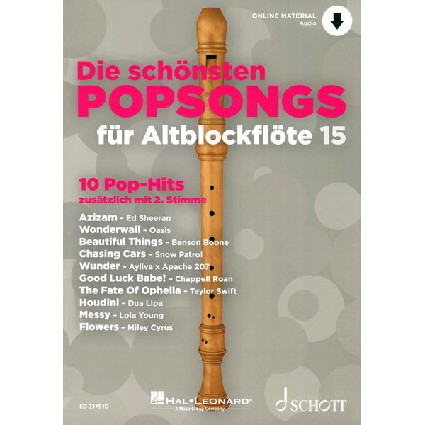 Schott Die Schönsten Popsongs 15