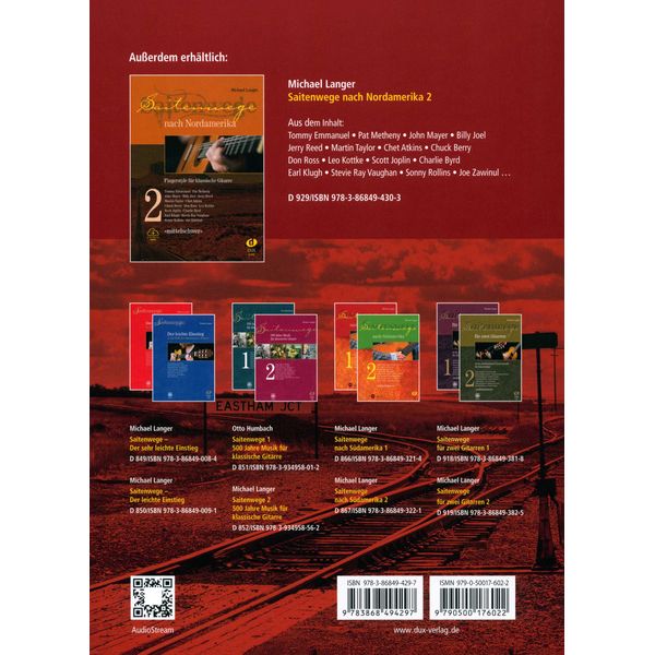 Edition Dux Saitenwege Nordamerika 1